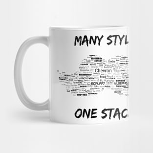 Many Styles One Stache Mug